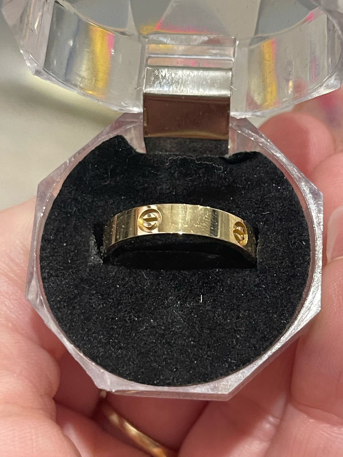 Anillo para hombre o mujer 10 k