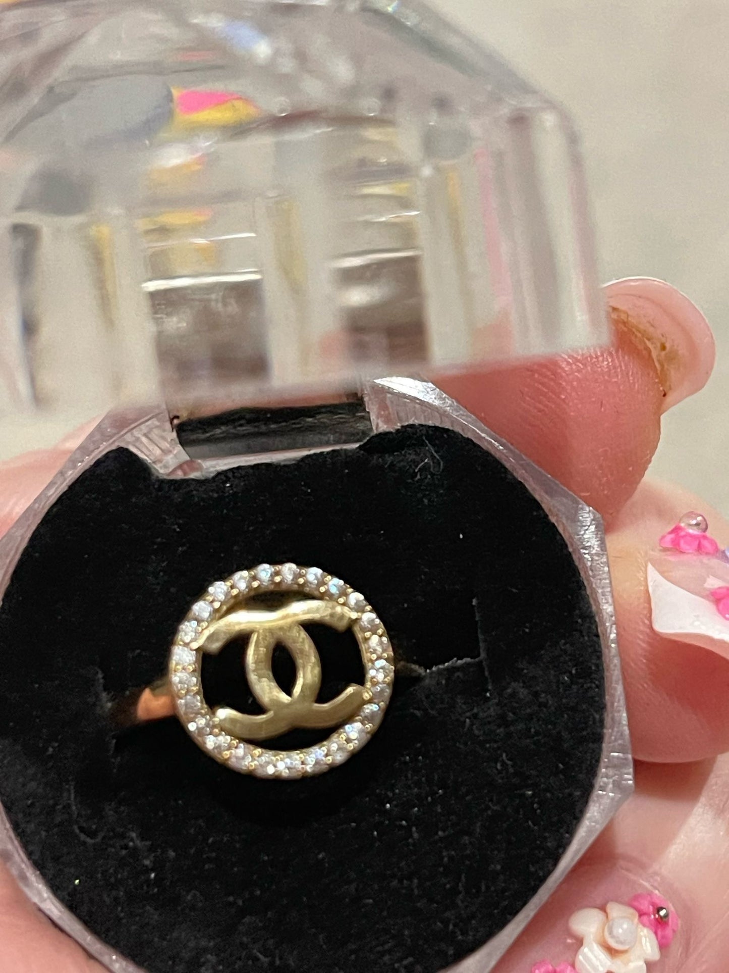 Anillo inspirado 10 k
