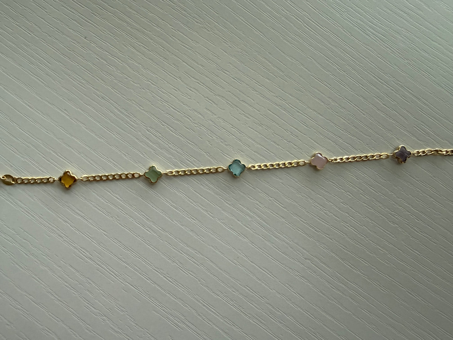 Brazalete cubanita clover 10 k